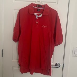 Sean John Red Polo Shirt